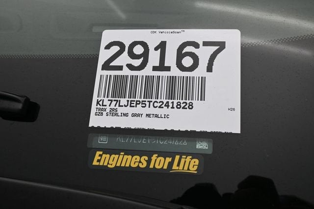 2026 Chevrolet Trax 2RS
