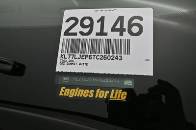 2026 Chevrolet Trax 2RS