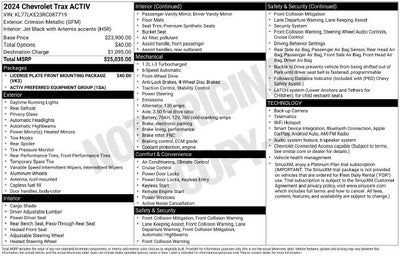 2024 Chevrolet Trax ACTIV