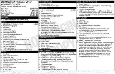 2023 Chevrolet Trailblazer LT
