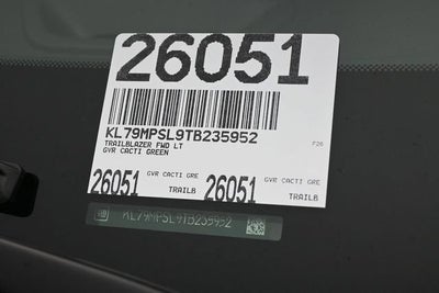 2026 Chevrolet Trailblazer LT