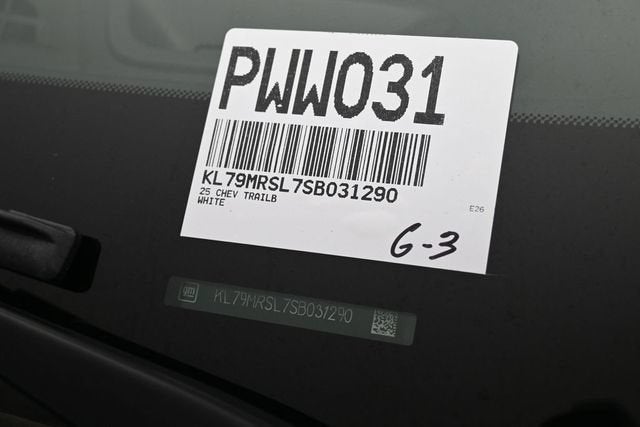 2025 Chevrolet Trailblazer LT