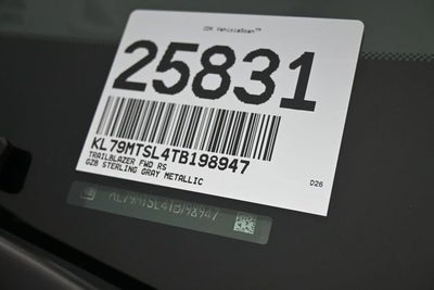 2026 Chevrolet Trailblazer RS