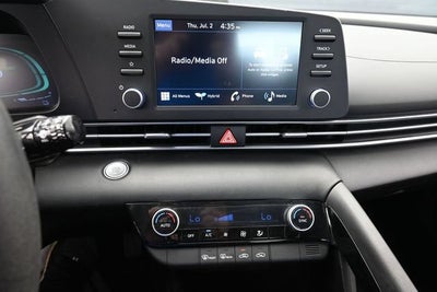 2025 Hyundai Elantra Hybrid Blue