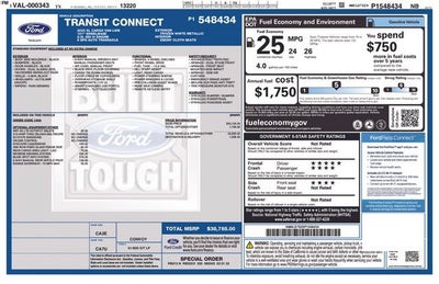 2023 Ford Transit Connect XL Cargo Van