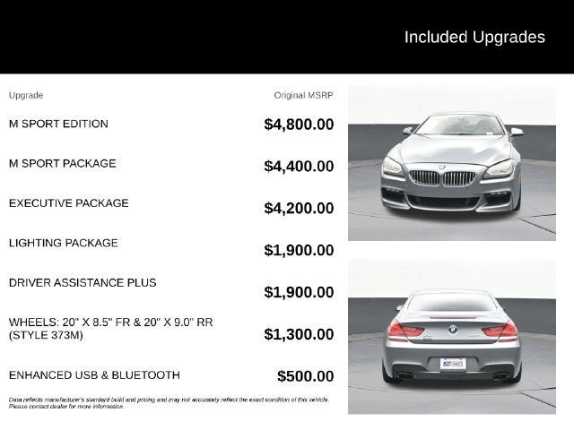2014 BMW 650i xDrive