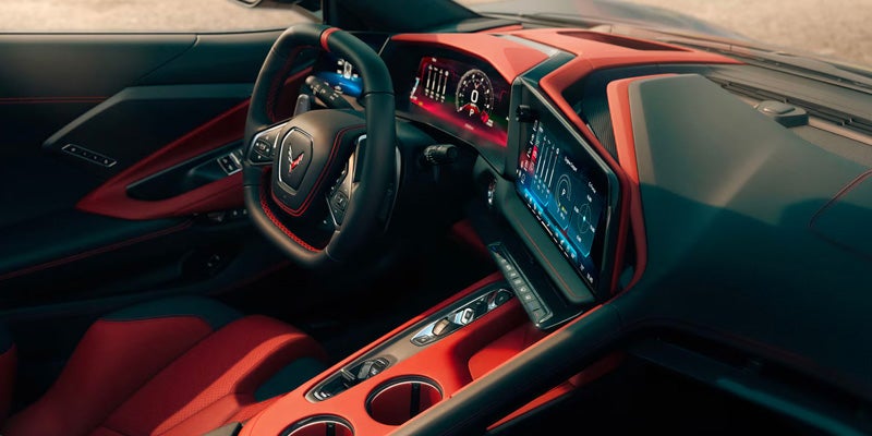 2027 Chevrolet Corvette Stingray interior and cockpit, in Tulsa, OK