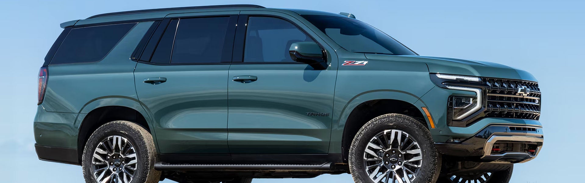 2027 Chevrolet Tahoe Z71 shown from a front three-quarter angle