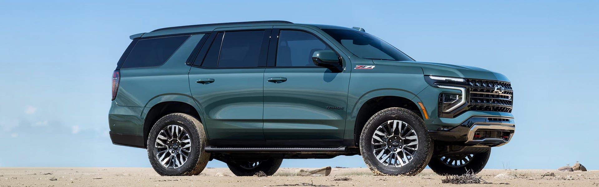 2027 Chevrolet Tahoe shown from a front three-quarter angle