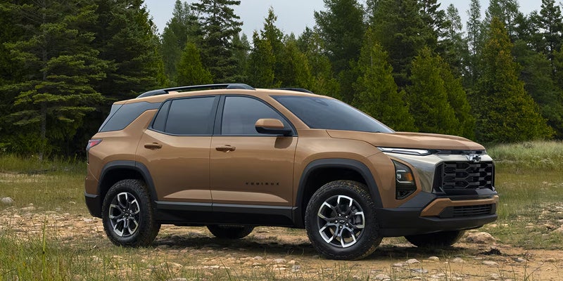 2027 Chevrolet Equinox showing its exterior proportions