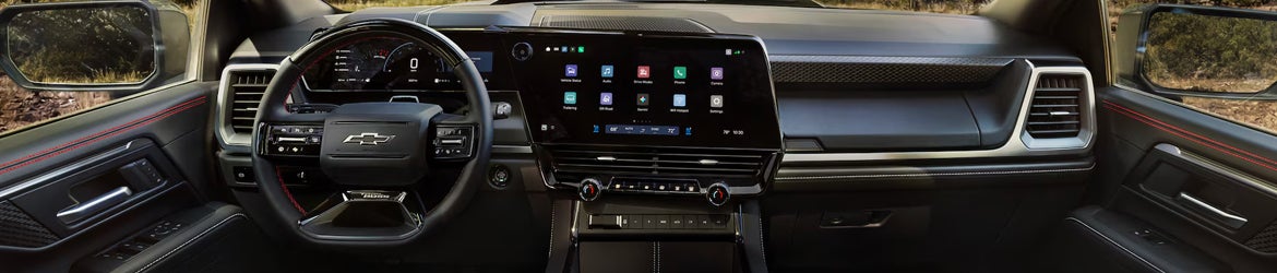 2027 Chevrolet Silverado 1500 interior dashboard, off-road setting