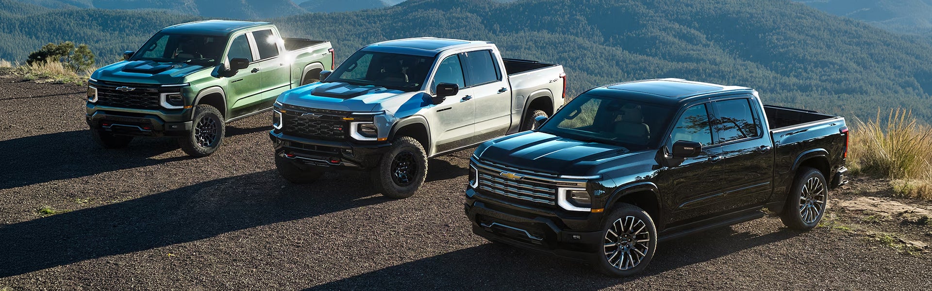 2027 Chevrolet Silverado 1500 lineup, ZR2, Trail Boss and High Country