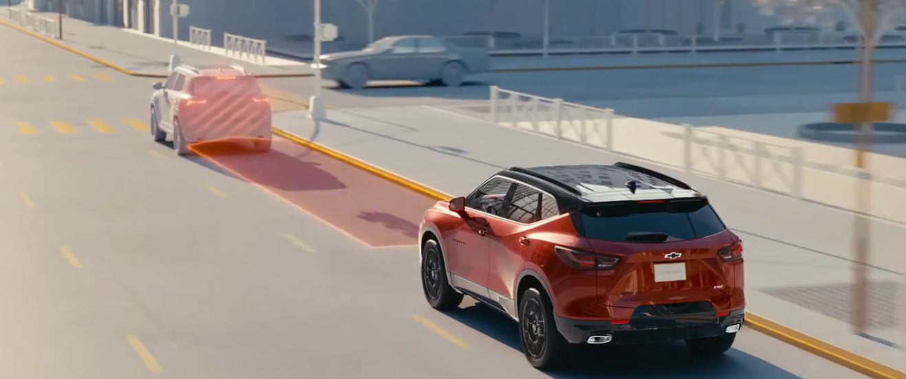 2026 Chevrolet Blazer safety and driver assist and automatic braking