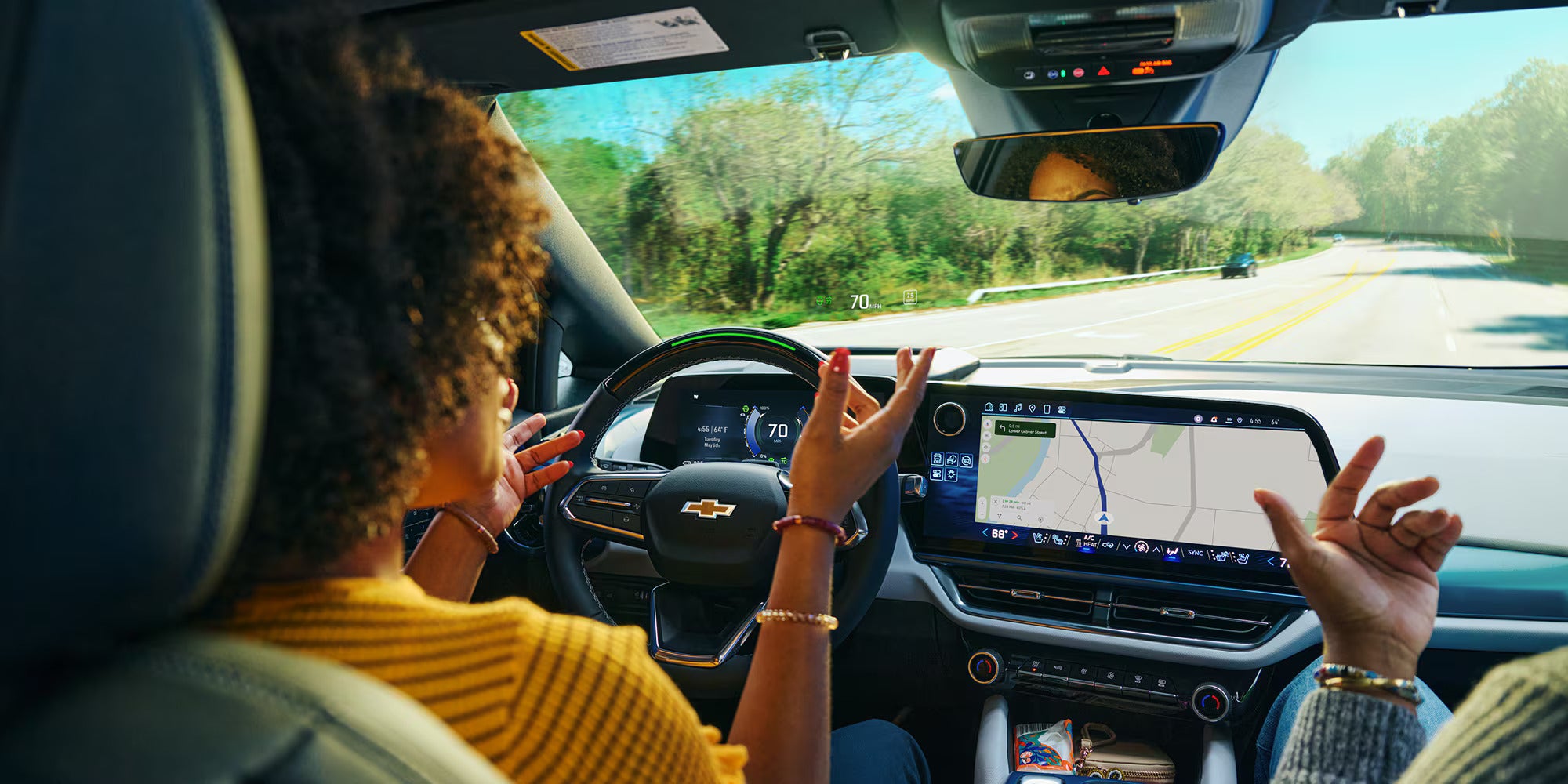 2026 Chevrolet Equinox EV driving near Tulsa