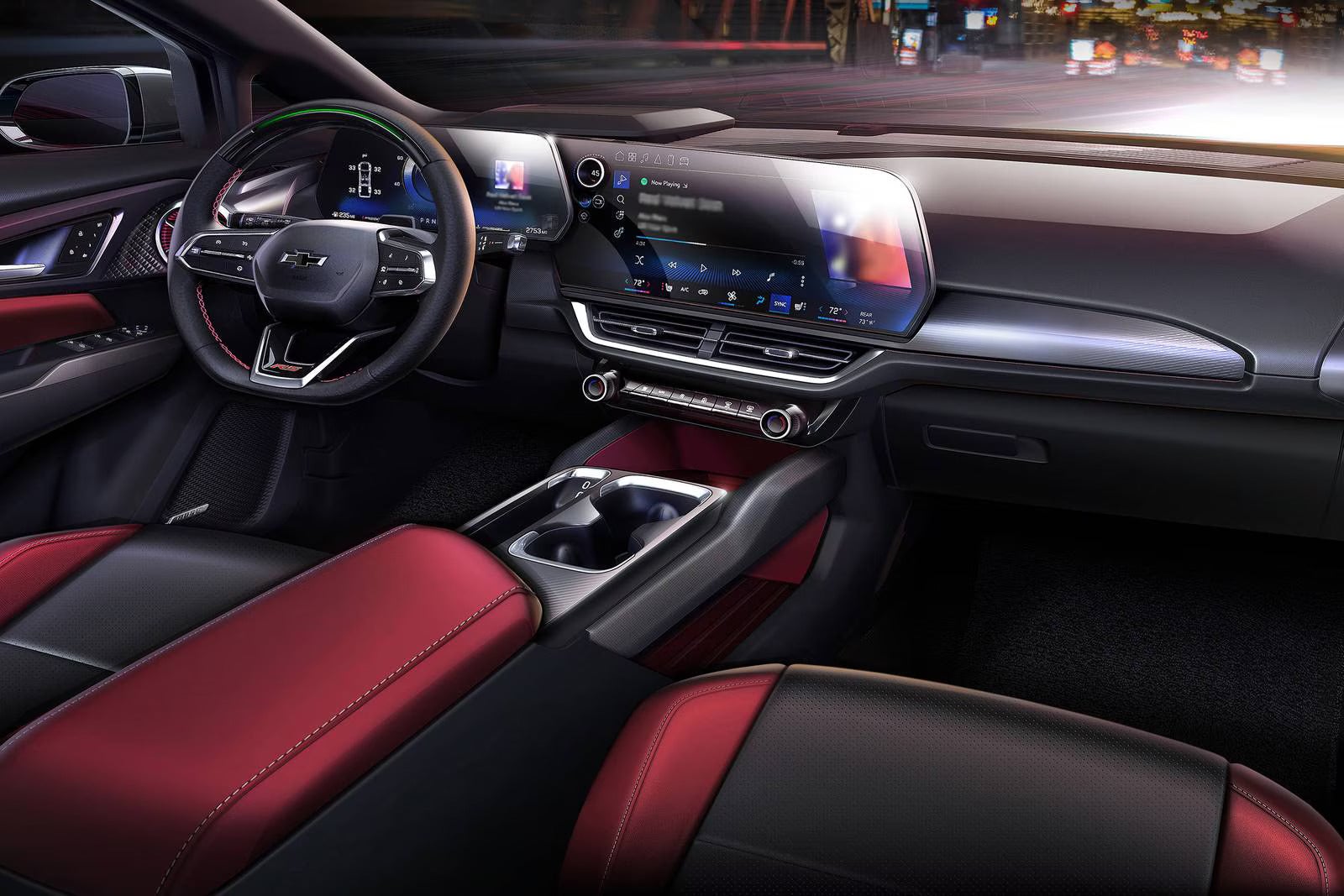2026 Chevrolet Equinox EV 17.7-inch touchscreen