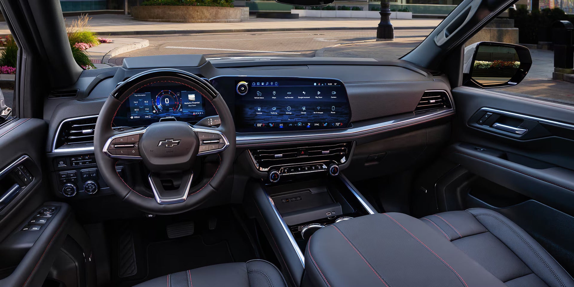2026 Chevrolet Tahoe 17.7-inch touchscreen infotainment