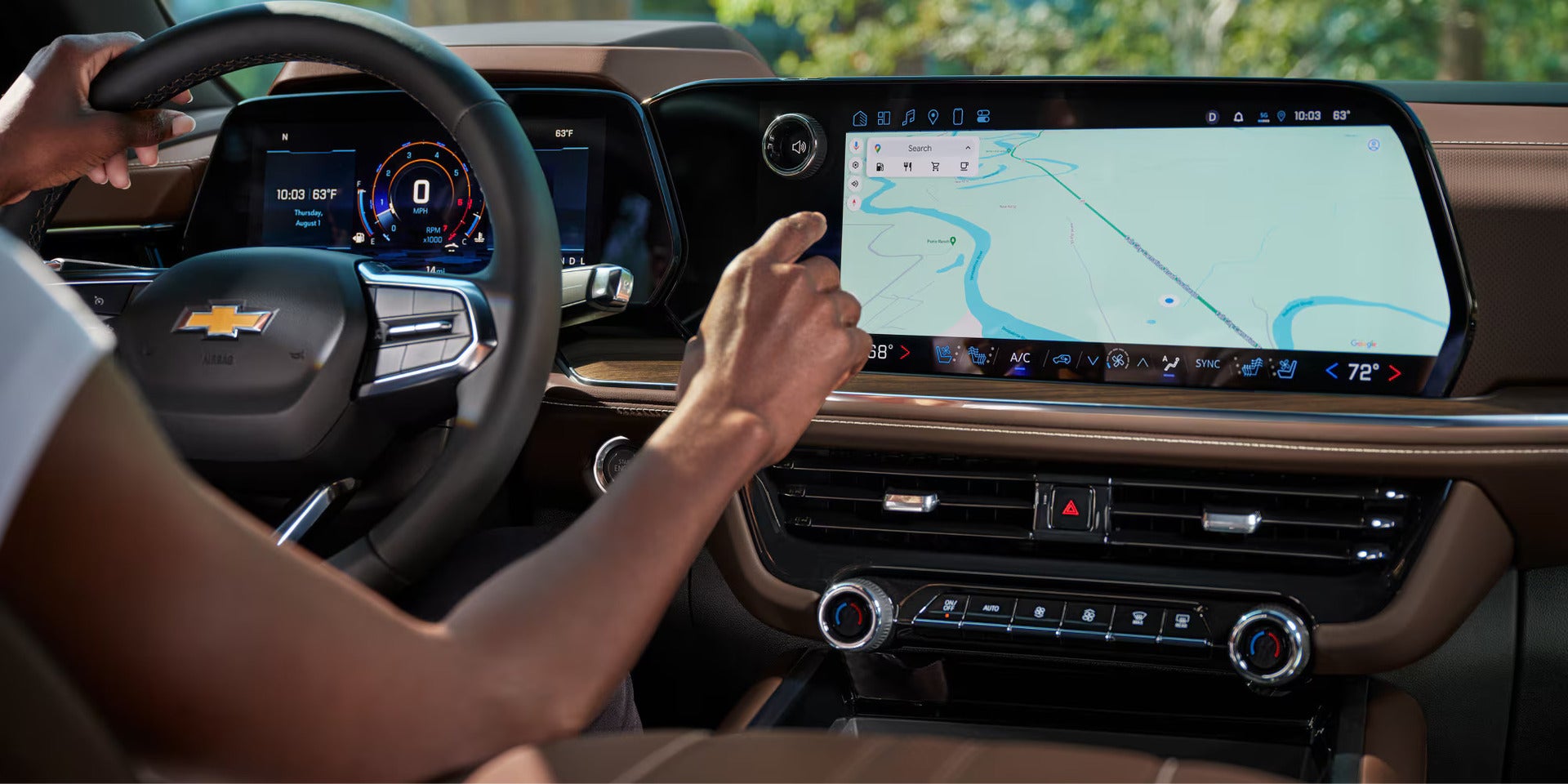 2026 Chevrolet Tahoe 17.7-Inch Touchscreen and Google Built-In