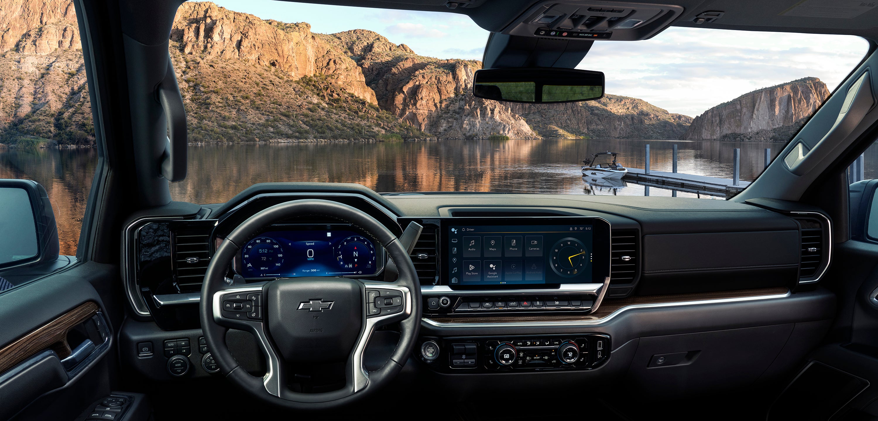 2026 Chevrolet Silverado 1500 13.4-inch touchscreen infotainment