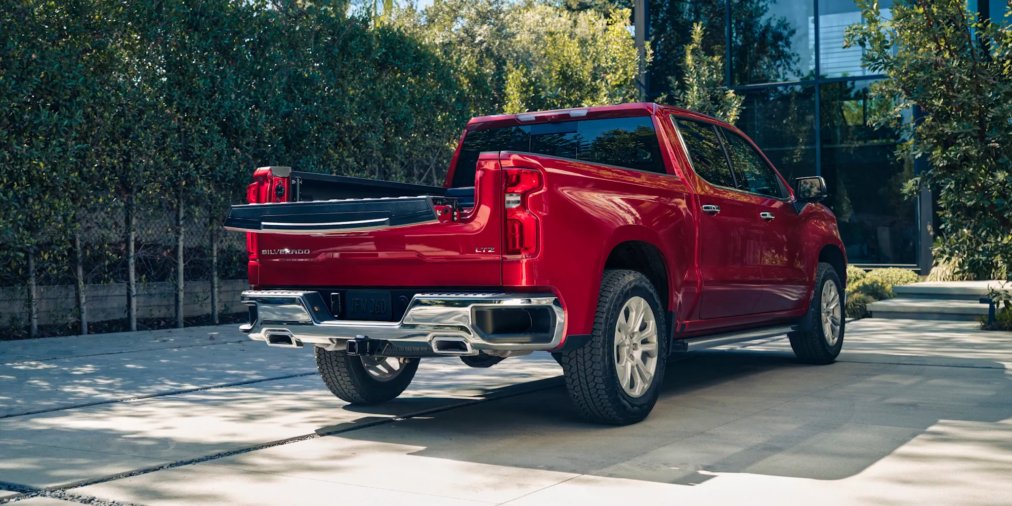2026 Chevrolet Silverado 1500 rear view