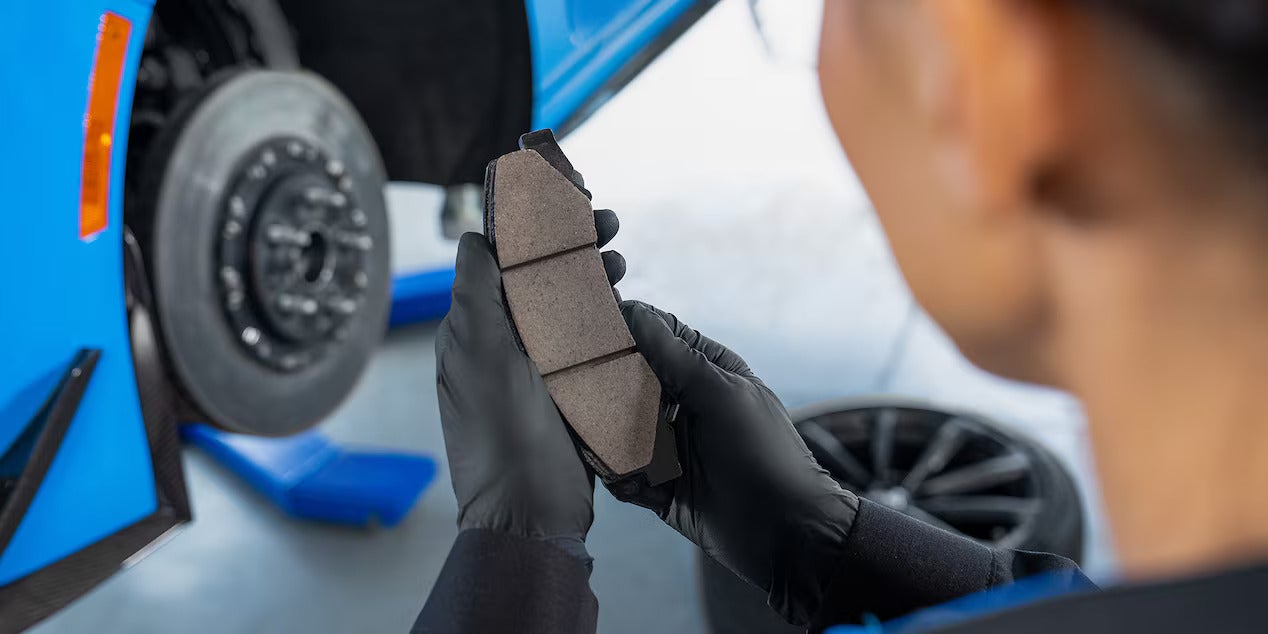 Brake pad inspection for a 2026 Chevrolet Traverse